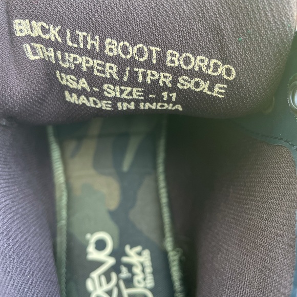 Crevo Men’s - Buck Leather Boots - Picture 6 of 14